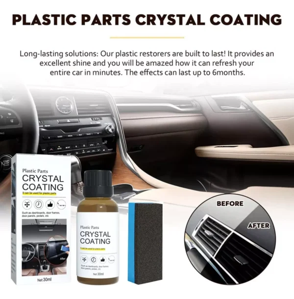 Plastic Coating, Plastic Restorer For Car and Bike - Image 5